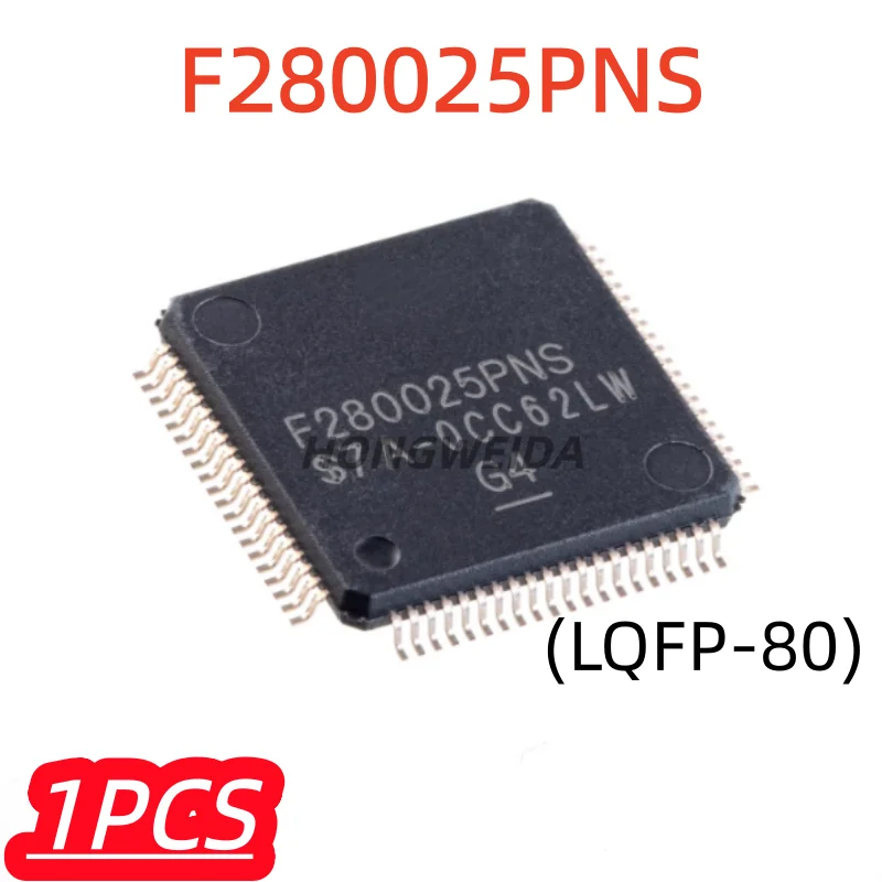 1Pcs/lot 100% New F280025PNS F280025 LQFP-80 MCU IC Chip