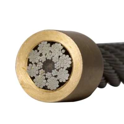 Elevators Ungalvanized 8X19s Wire Rope for Lifting Steel Elevator Wire Rope