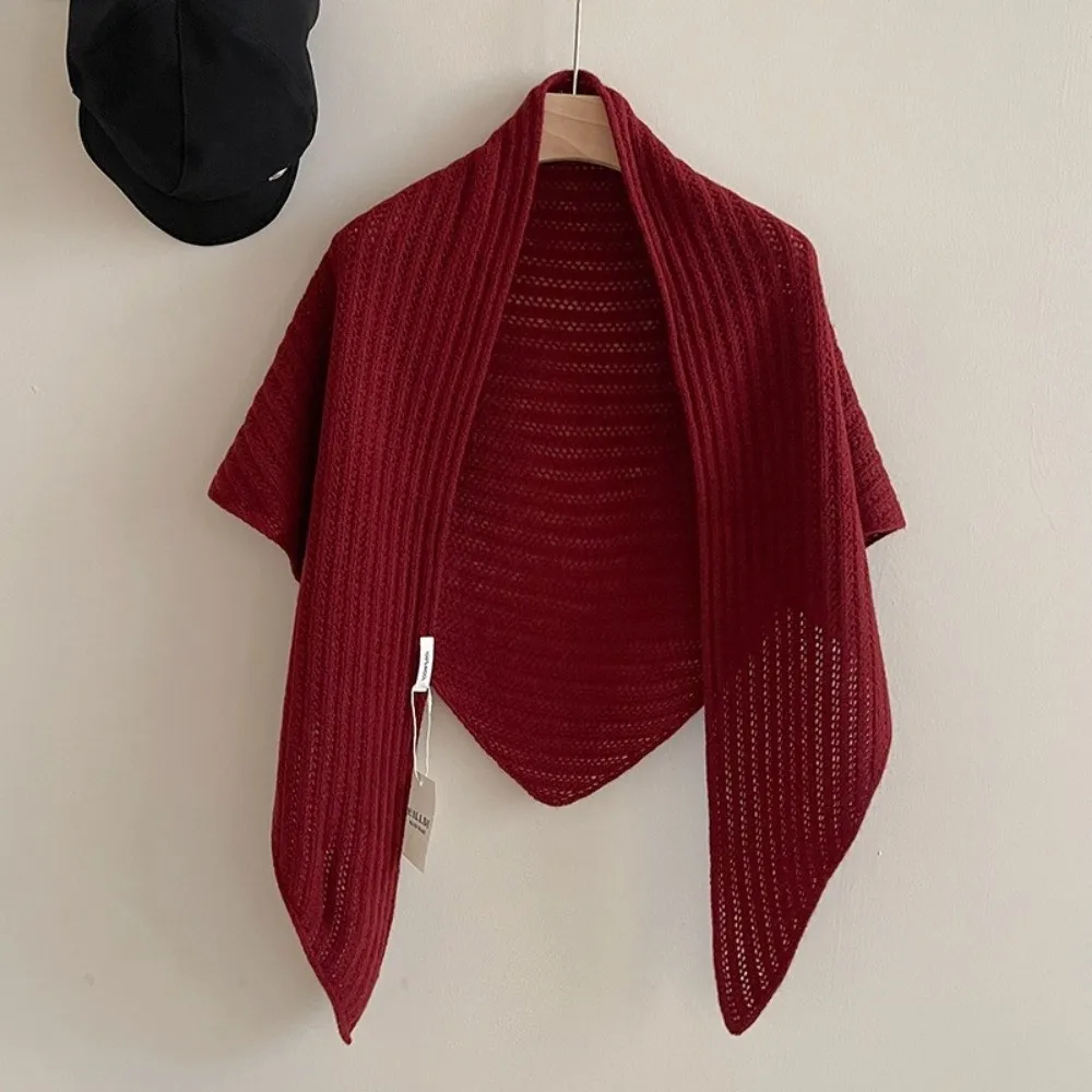 جديد لينة محبوك وشاح الثلاثي يندبروف Coldproof شال متعدد الوظائف محبوك وهمية طوق الخريف والشتاء