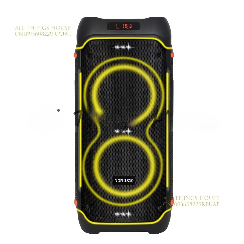NDR-1810 1000W Karaoke Indoor Speakers Professional Box 710 Large Portable 100W High Power Party Tower Wireless Bt Speaker