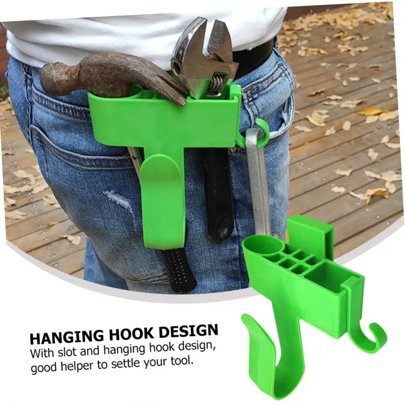 Plastic tool holder with hanging hole Electrician tool holder for professional clamp tools Suitable for wrench screwdriver