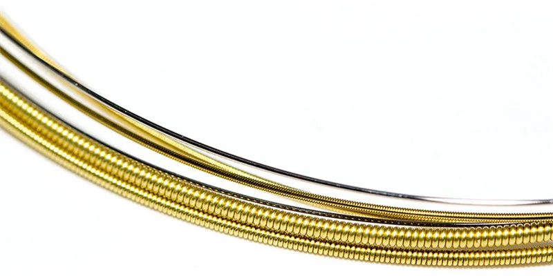 Orphee TX620 630 Akustikgitarrensaiten, sechseckiger Kern + 8 % Nickel-Bronze, heller Ton, extra leichtes Musikinstrumentenzubehör – Detail 6