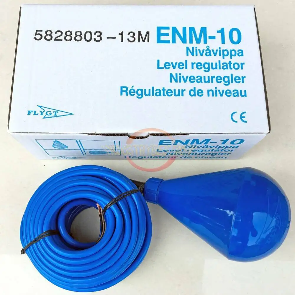 

ONE New FLYGT ENM-10 13M Blue bulb type level switch