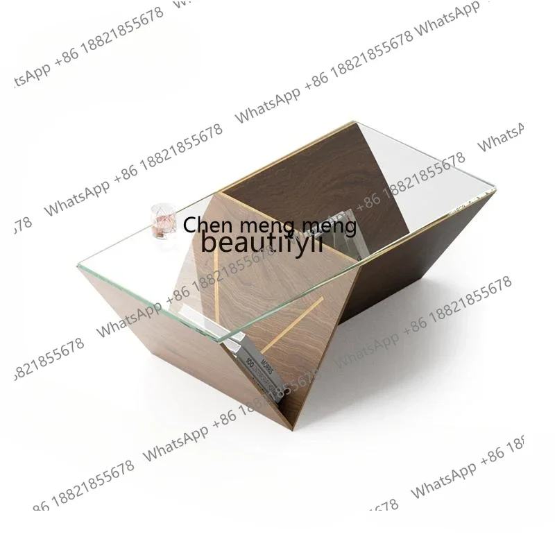 

X оригинальный дизайн журнальный столик стеклянный персонализированный арт специальной формы креативный антикварный столик для гостинойAA