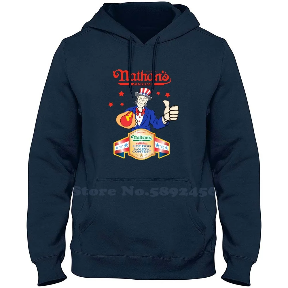 Joey Chestnut Nathans Hot Dog Eating Fourth Of July 2021 100% Pure Cotton Hoodie Joey Chestnut Nathans Hot Dog Eating Fourth