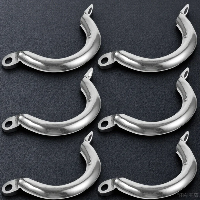 

6pcs Pot Handle Replacement Stainless Steel Compact Heat-Resisting Pan Lid Handles For Household Cookware Lid Accessories