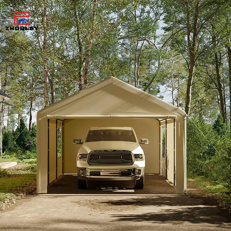 Car Shed Activity Push-Pull Household Car Sunshade Tent Simple Folding Mobile Shed Large Warehouse Canopy