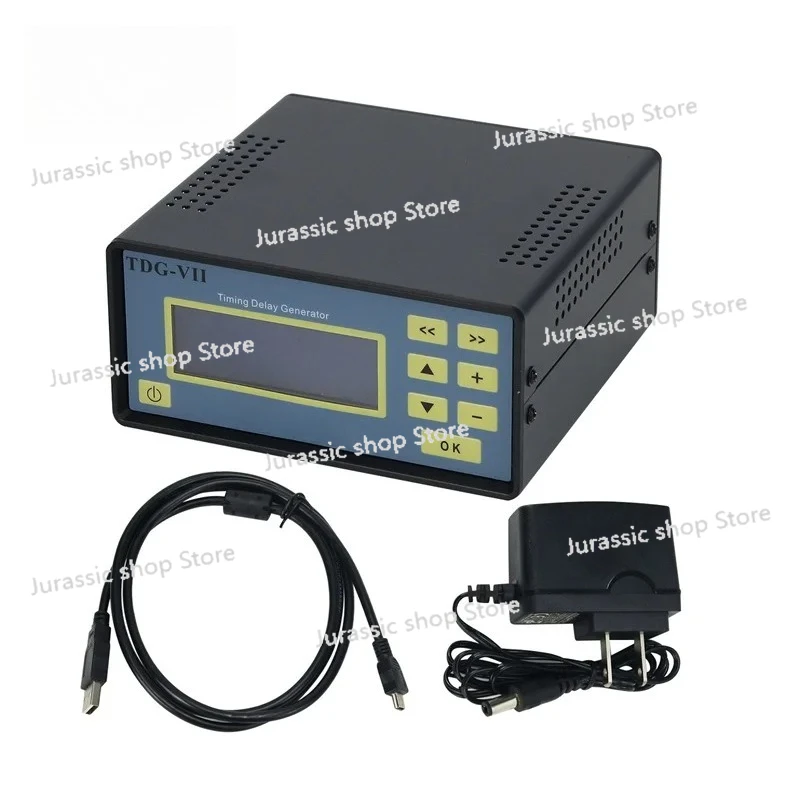 

High Precision Digital Signal Delayer TTL Signal Generator & Counter with 7 Channels Support Remote Control