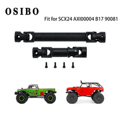 Steel Front Rear Drive Shaft for 1/24 RC Crawler Axial SCX24 AXI00004 B17 90081 Upgrade Parts