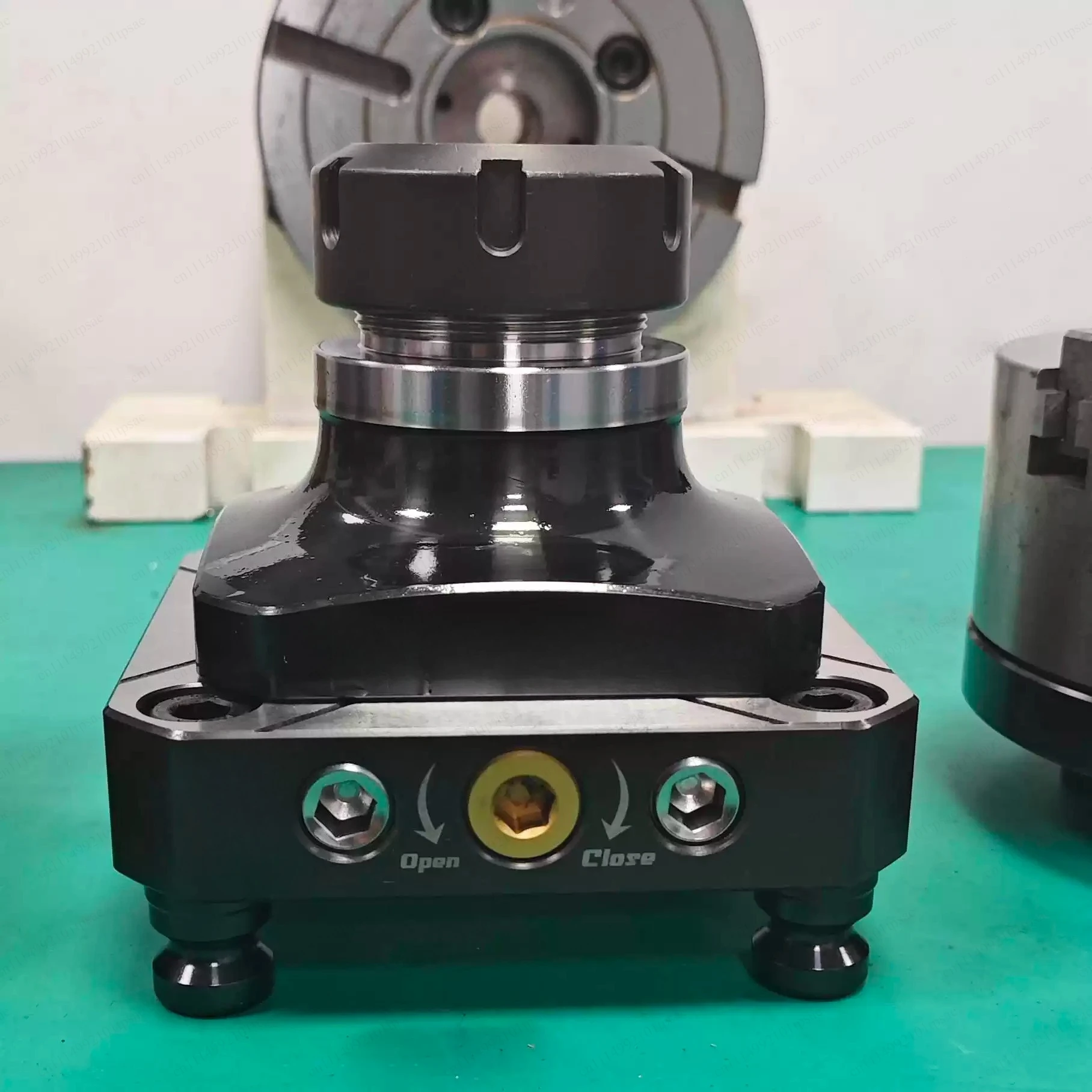 DJ-AIX5-D52-H43 fixture self centering mirror positive pole, with zero point quick change four axes