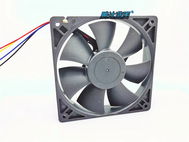 Pengda-control de temperatura PWM de doble bola blueprint 12025, 12V, 0.5A, gran volumen de aire, 120x120x25MM, ventilador de refrigeración de 120x120x25MM