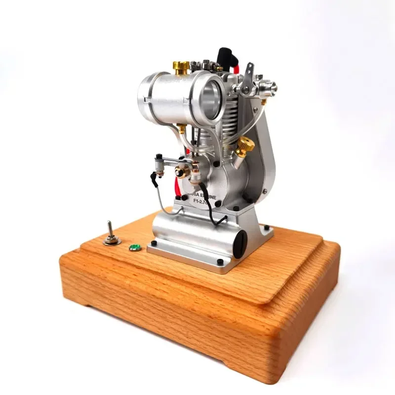 Motor de gasolina refrigerado por aire 2.7CCOHV Vertical monocilíndrico modelo de 4 tiempos juguete MUSA F1 se puede utilizar como ayuda para la enseñanza de ciencias