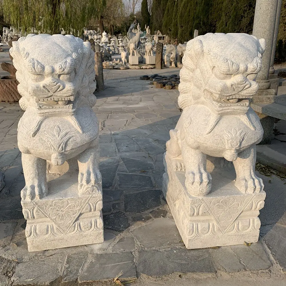 Decorative outdoor handmade carving stone carving animal carving wholesale