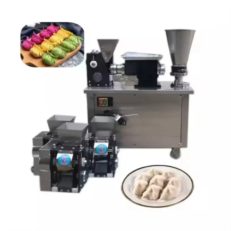 Full automatic dumpling making machine Small commercial Steamed dumplings imitation manual northeast dumpling machine Crystal Po