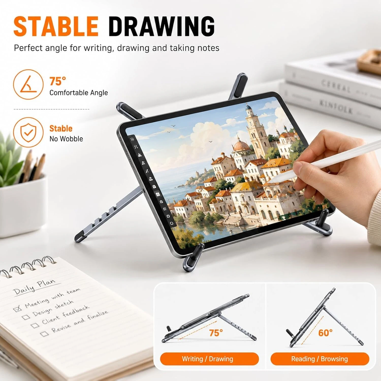 Supporto magnetico pieghevole da tasca, leggero e portatile, con diverse modalità di utilizzo, 180 ° Supporto regolabile e girevole per telefoni, tablet e laptop compatibili con MagSafe, con