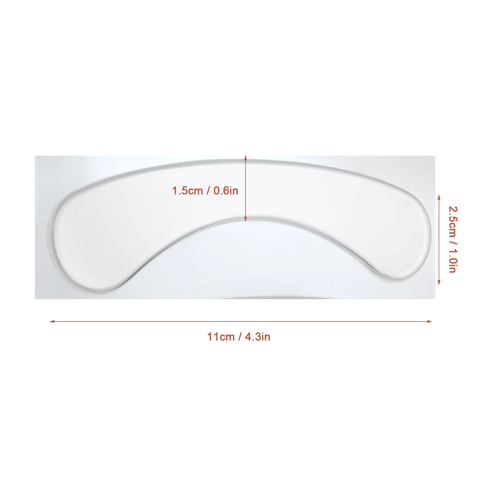 4 szt. Przeciwzmarszczkowa podkładka do ust i uśmiechu wielokrotnego użytku żel silikonowy Anti-Aging kolagenowy plaster do liftingu twarzy zapobiegaj zmarszczkom nosa