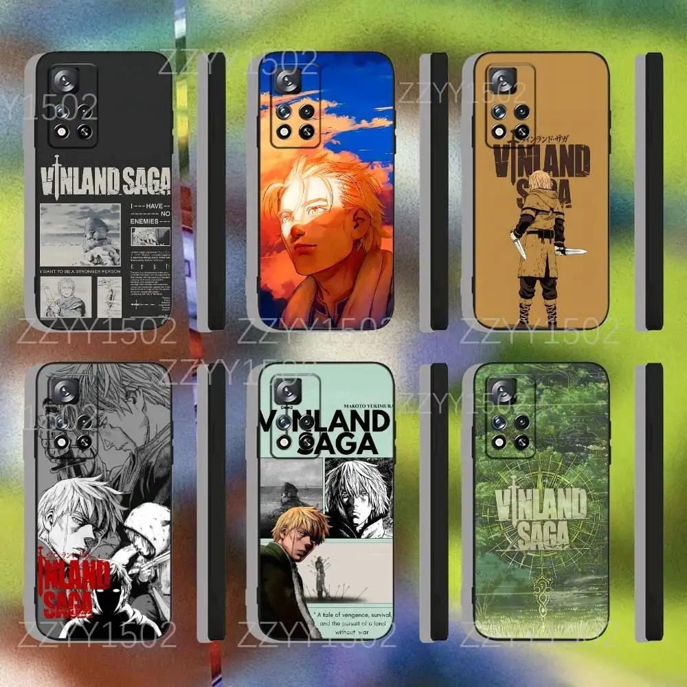 

V-Vinland Saga Thorfinn Phone Case For Samsung S25,S24,Ultra,S20,S30,Plus,S22,S23,Ultra,Plus,5G Slim Fit Dustproof