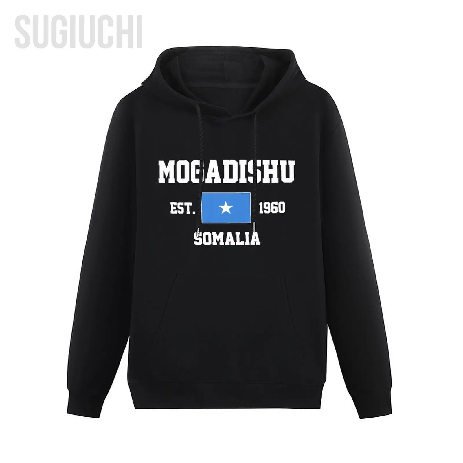 Men Women Hoodies Somalia EST.1960 Mogadishu Capital Hoodie Pullover Hooded Hip Hop Sweatshirt Cotton Unisex