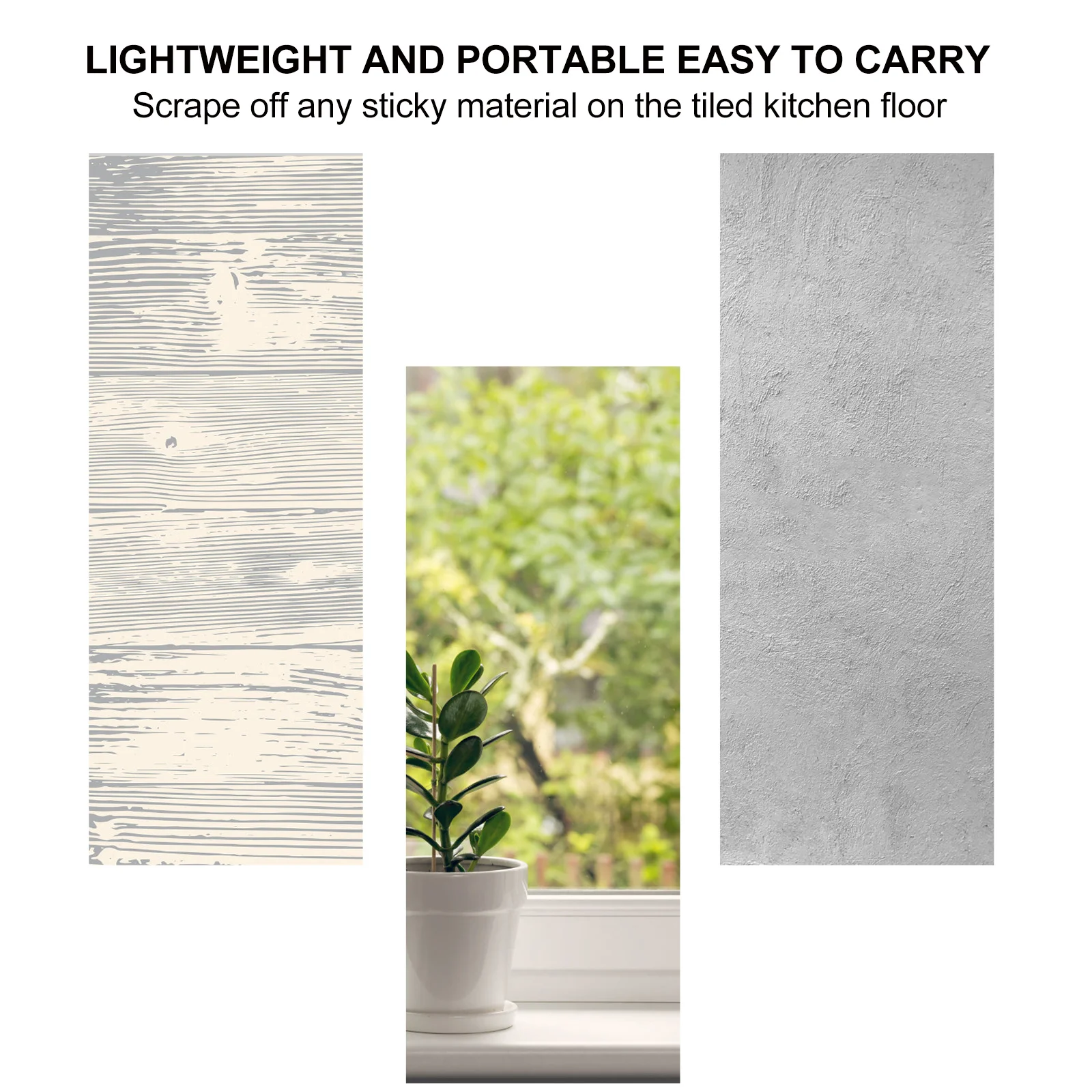 20Pcs Plastic Paint Scraper Lightweight Ergonomic Spatula Practical Cleaning Tool for Glass Window Door Floor Putty Sticker