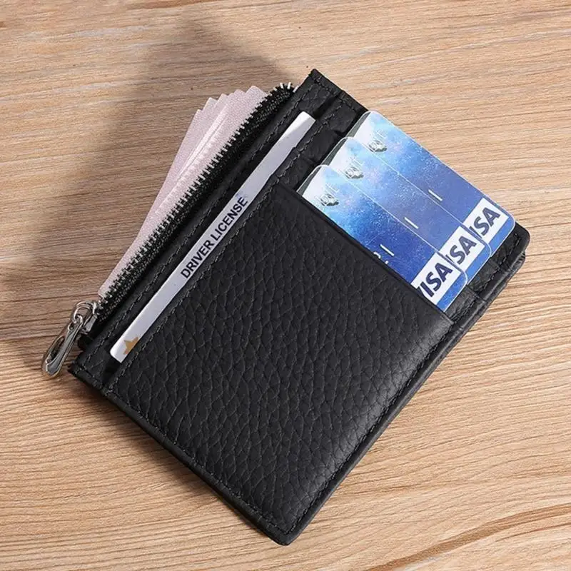 

Stylish and Durable Bus Card Holder Wallet for Men and Women with Coin 547A