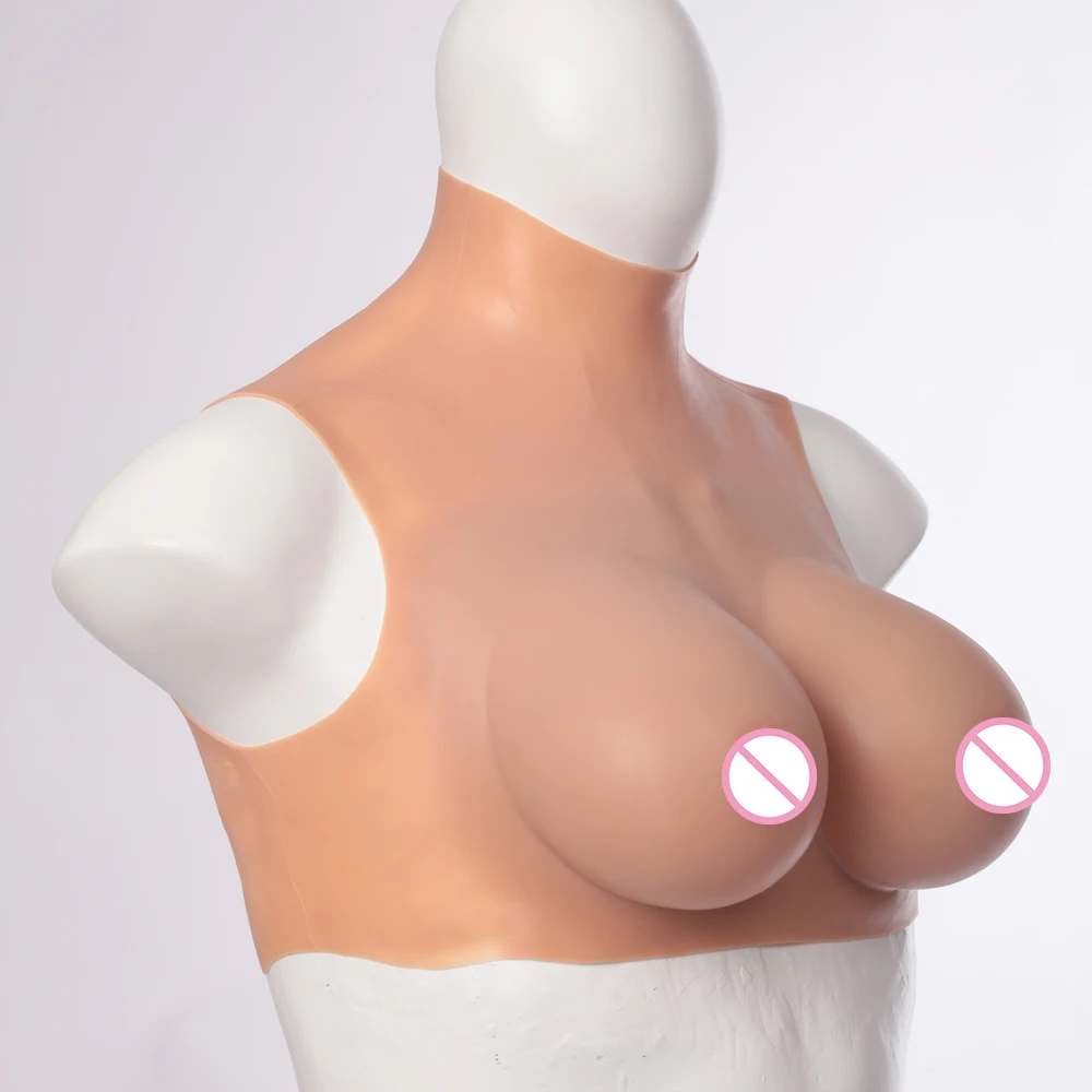 BCDEG Cup Silicone Breast Forms Breastplate For Sissy Fake Boobs Transgender Cosplay Crossdressing Boobs Cosplay Fake Chest Tits