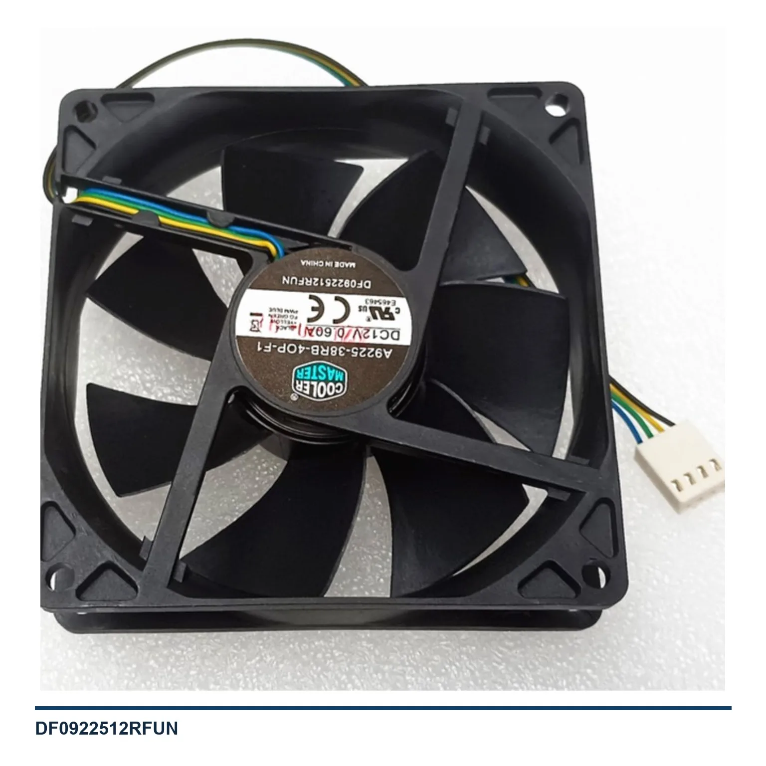 DF0922512RFUN Cooling Fan 95x95x25mm 9525 DC 12V 0.60A for Cooler Master