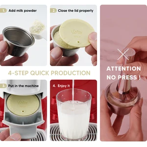 Bộ điều hợp cà phê có thể sạc lại cho Dolce Gusto, viên nang có thể tái sử dụng, người giữ pod với Piccolo XS, phụ kiện máy pha cà phê, Nespresso 10 Bộ điều hợp bán hàng chính Senseo - №2