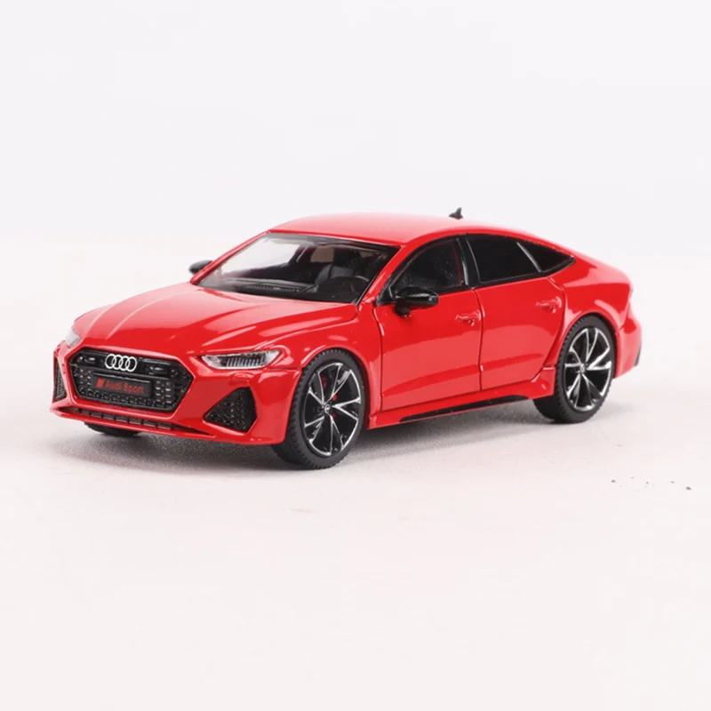 Cmモデル1:64 audi rs7 sportbackダイキャスト合金モデル車