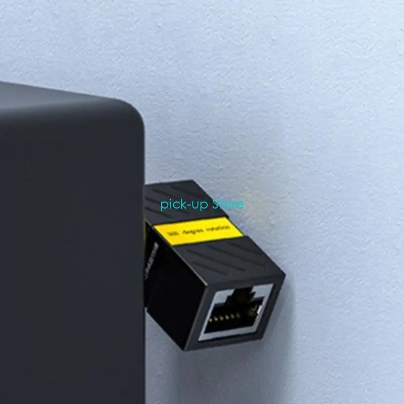 Q5WA RJ45 Ethernet Adapters Compatible for Cat6 Ethernet Cable Adapter RJ45 Male To Female Networking Extender