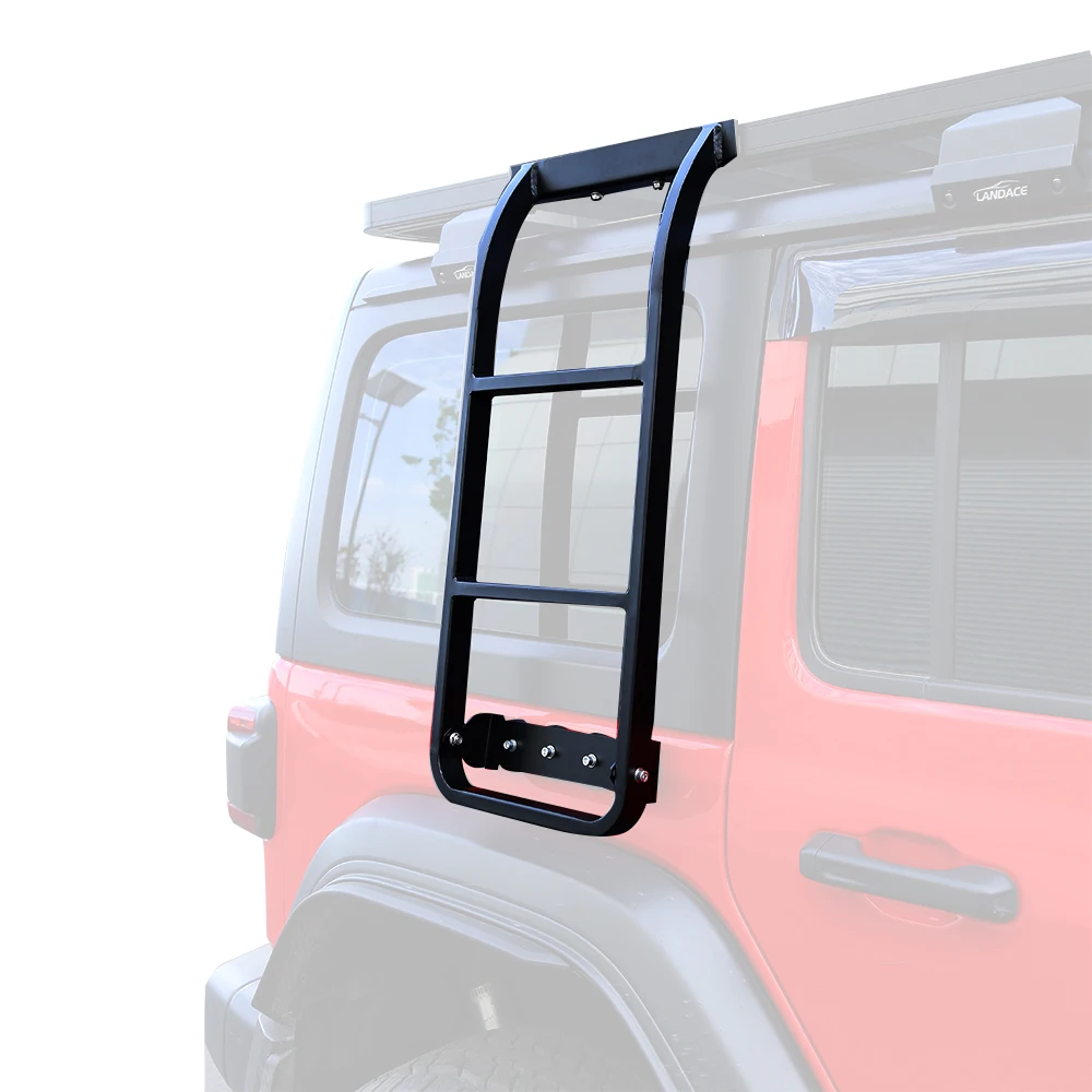 

Climbing Side Car Ladder Racks Magnet Roof for Jeep Wrangler