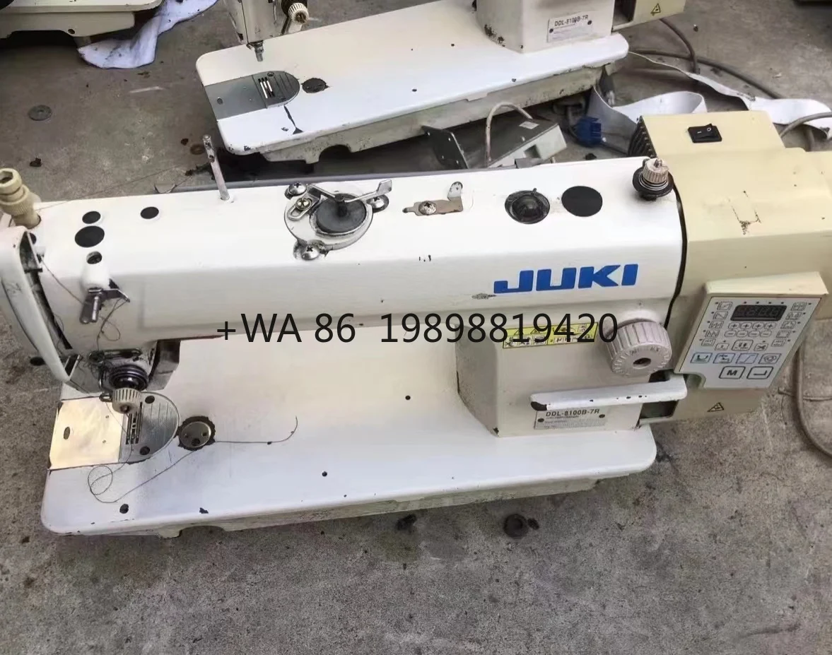 Экономичный линейный шов, промышленная швейная лента с серводвигателем, машина для стежков Jukis DDL-8100B-7R