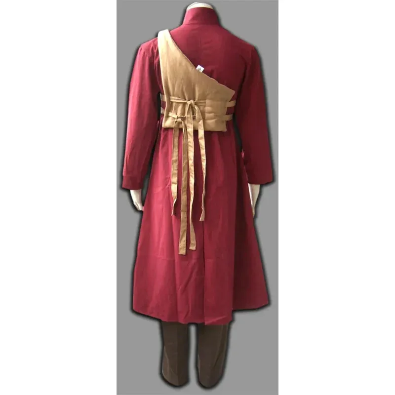 2025 New Anime Gaara Shippuden Red clothes comic cosplay Women's Suit Costume Halloween AA