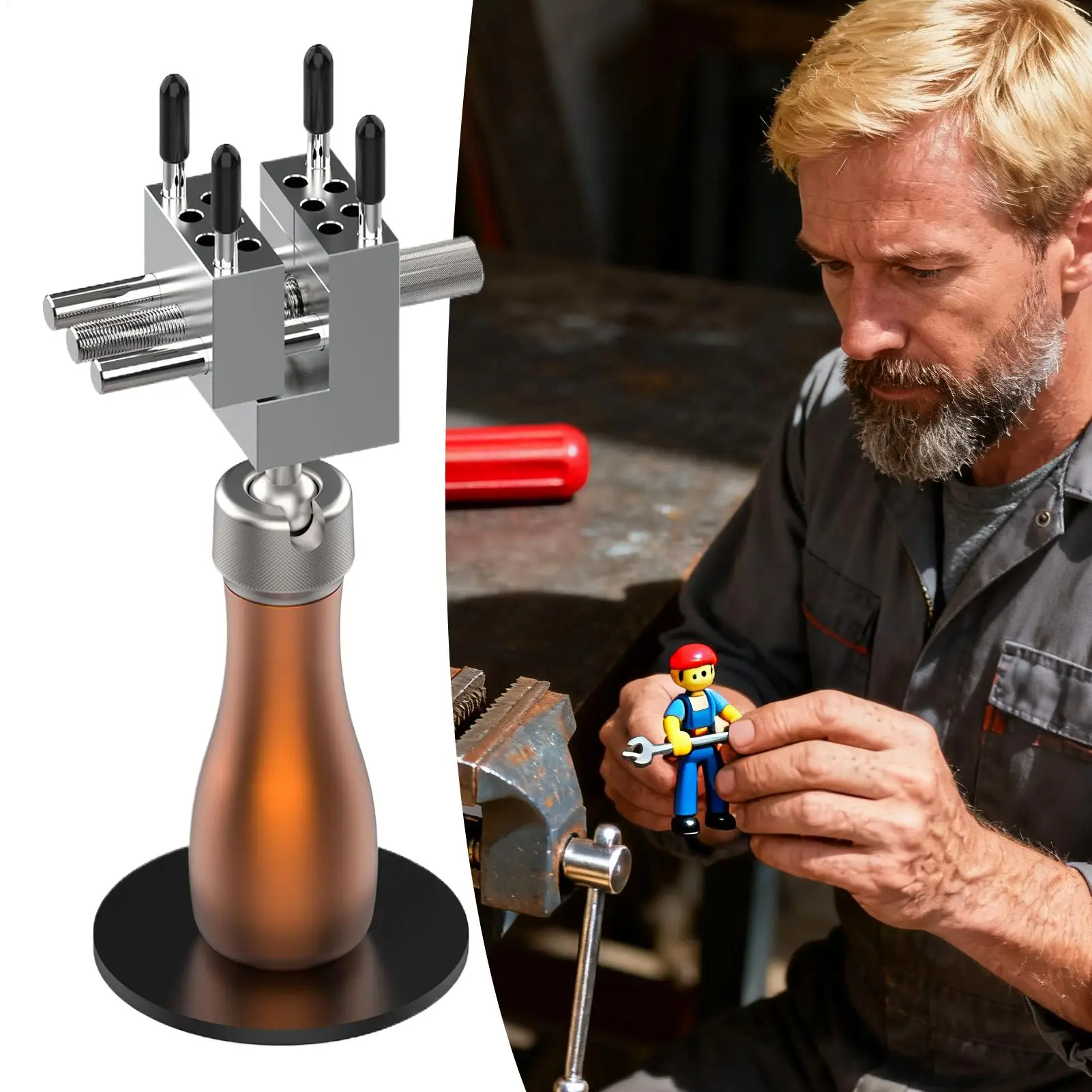 

Мини-лещата, рабочая станция, настольные тиски, портативная ручная мини-рабочая станция для моделирования зданий, изготовления ювелирных изделий, деревообработки