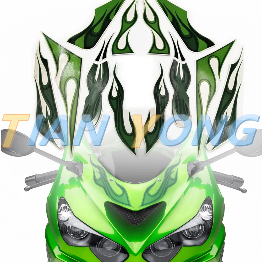 Protect Decorative Decals New Motorcycle Whole Vehicle Fairing Kit Stickers For Kawasaki Ninja ZX14R ZX 14R 2012-2013