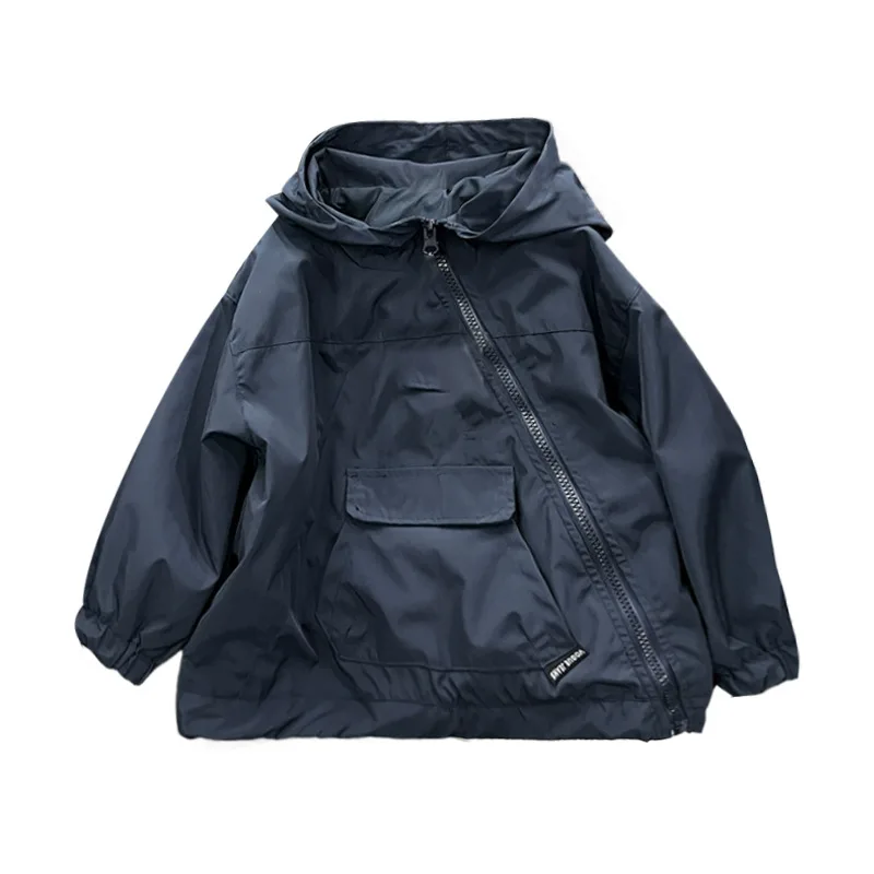 Coat Children Outerwear 2026 Autumn New Style Boys Hooded Functional Assault Suit Little Boy Cool and Stylish Style