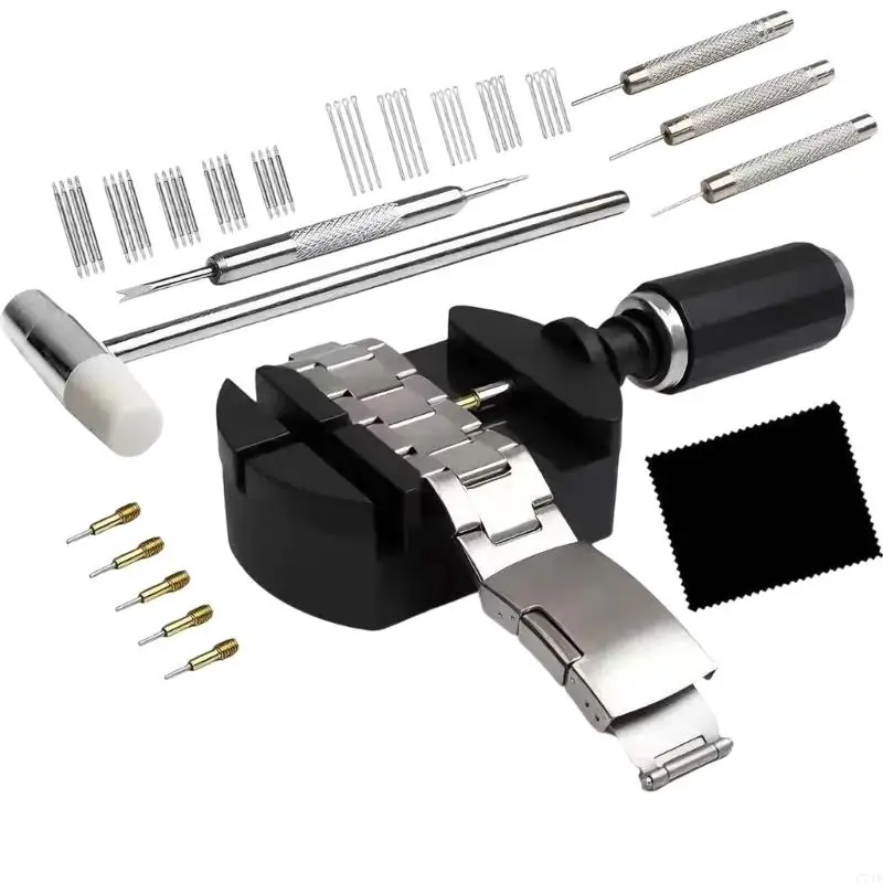  Watch Repair Tool Set Watch Link Band Slit Strap Bracelet Chain Pin Removers