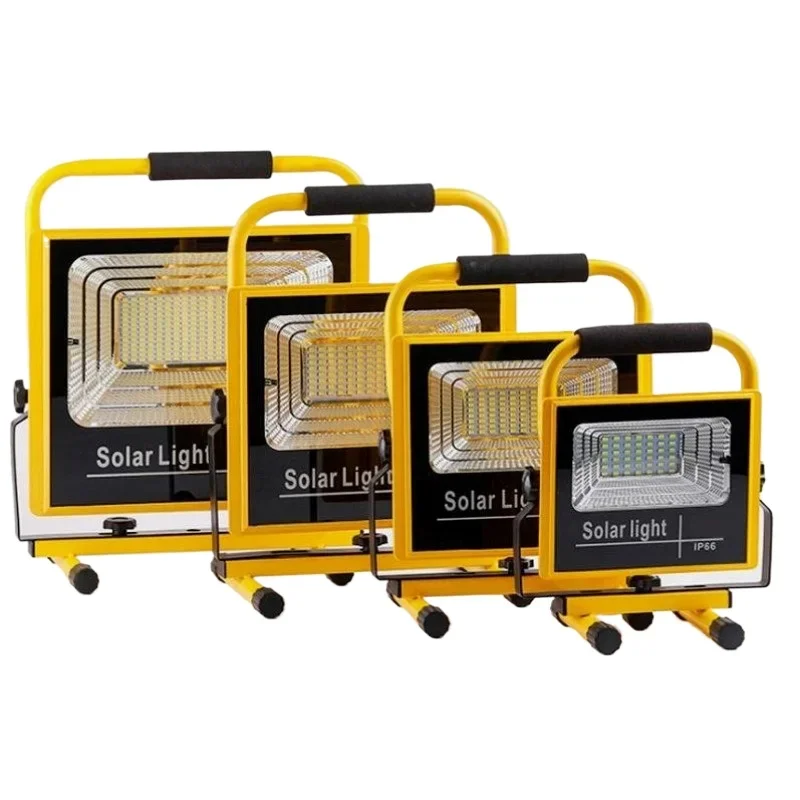 

Charging floodlight, camping night market street stall light, power outage, construction site move