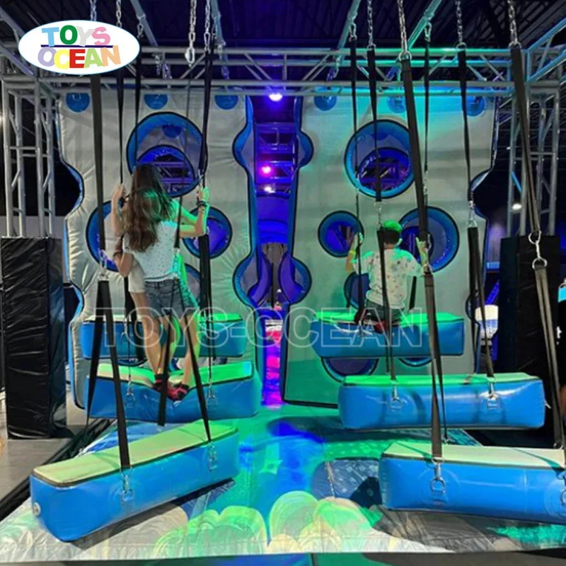 Factory Wholesale Price Kids and Adult Parkour Indoor Ninja Warrior Obstacle Course