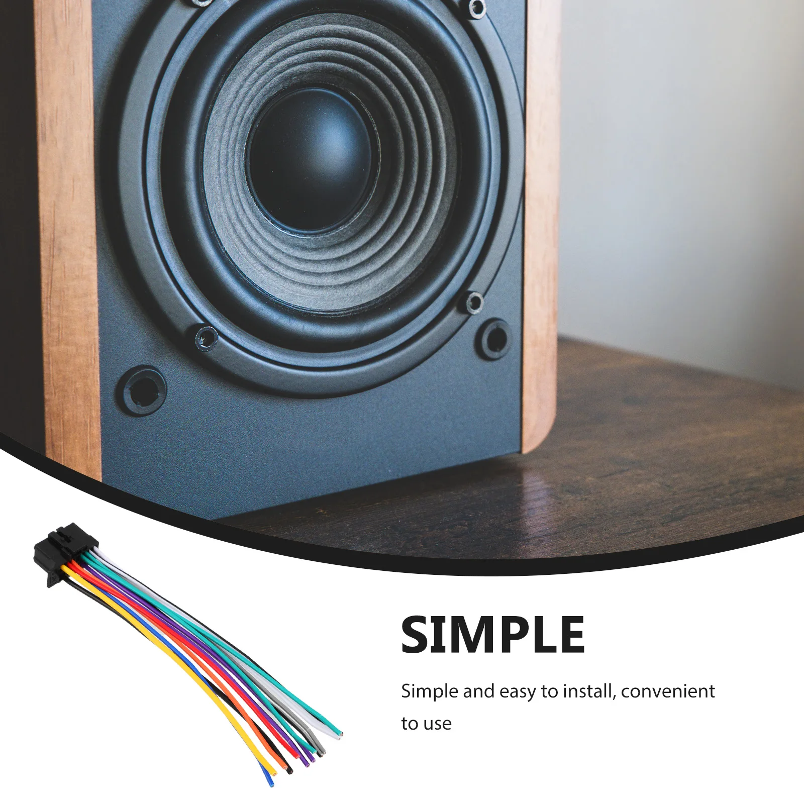 Arnés de cableado estéreo para coche, repuesto de enchufe de altavoz para sistema de Audio Pioneer, Kit adaptador Compatible con sonido de vehículo