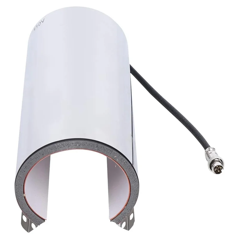 

30Oz Mug Cup Press Heating Transfer Attachment For Heat Press Machine Silver 1 PCS
