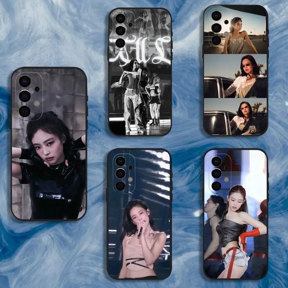

Singer J-JennieS Phone Case For Samsung S25,S24,S21,S22,S23,S30,Ultra,S20,Plus,Fe,Lite,Note,10,9,5G Black Cover
