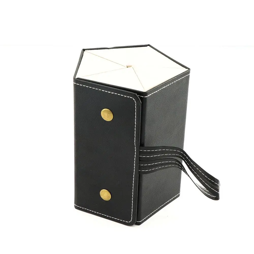 Portable Simple PU Bag Jewelry Organizer Holder Save space Slots Glasses Case Eyewear Holder Sunglasses Box Storage box