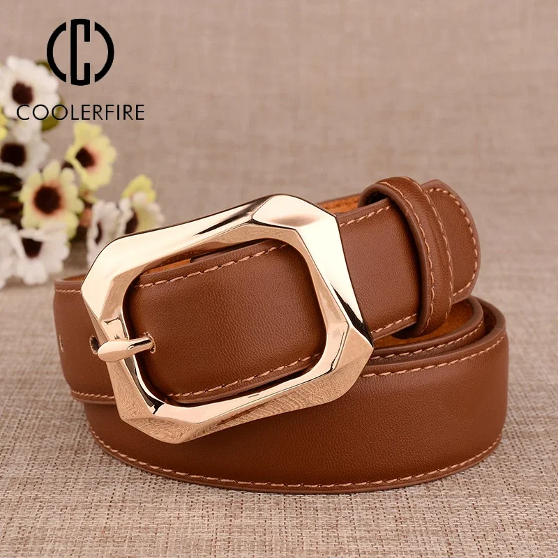 Stylish Women's Fashion luxury Designer Belts Ladies Waist for Jeans Dress casual Belt Female strap Waistband DT173