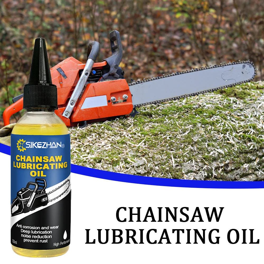 Chainsaw Lubricating Oil – Professional Chain Lubricant for Chainsaws, Deep Lubrication to Reduce Noise and Prevent Rust