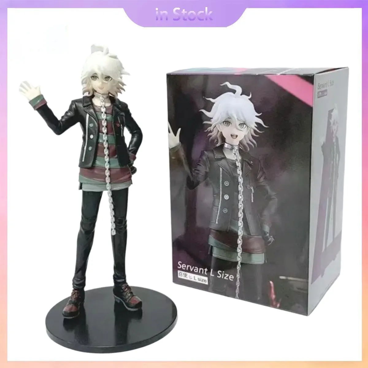 

Original Genuine In Stock Danganronpa 2 Nagito Komaeda 20cm Anime Collection Action Figure Model Kits Gift for Boy girl
