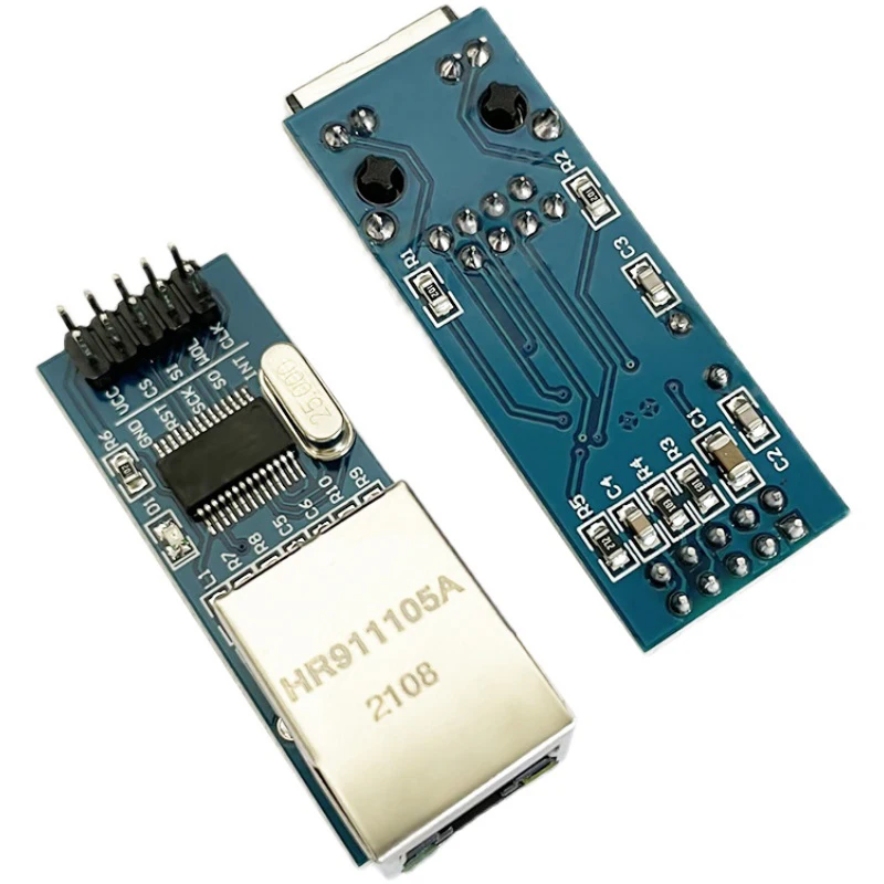 Modulo di rete con interfaccia SPI ENC28J60 Modulo Ethernet (versione mini) per arduino