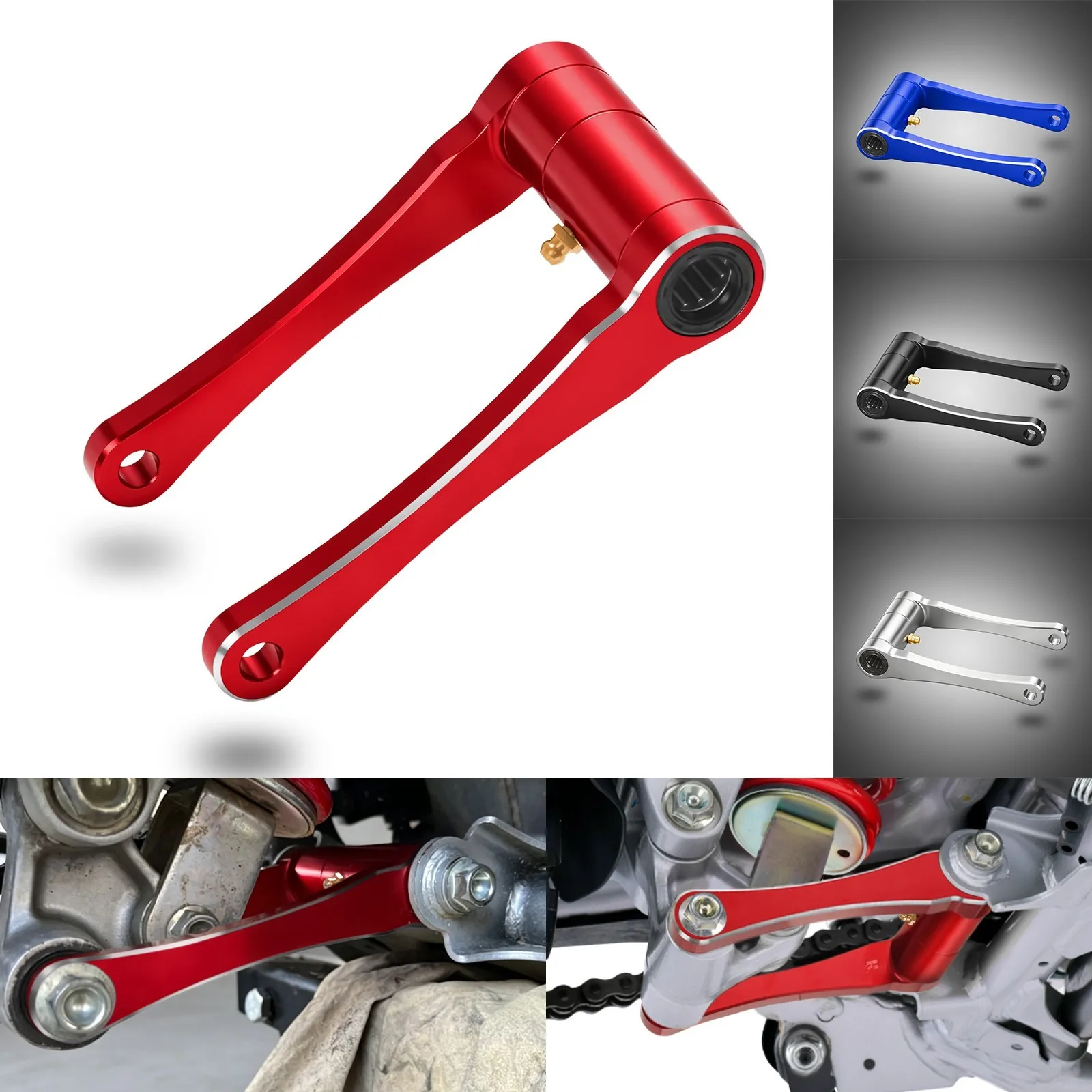 3D CNC Rear Suspension Lowering Link Linkage For HONDA CRF300L CRF300L Rally 2021-2025