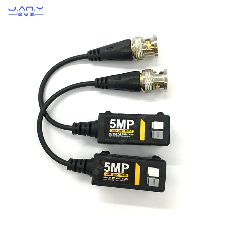 5MP press card line HD transmitter ahd / CVI / TVI / CVBS coaxial BNC connector lightning protection and anti-interference