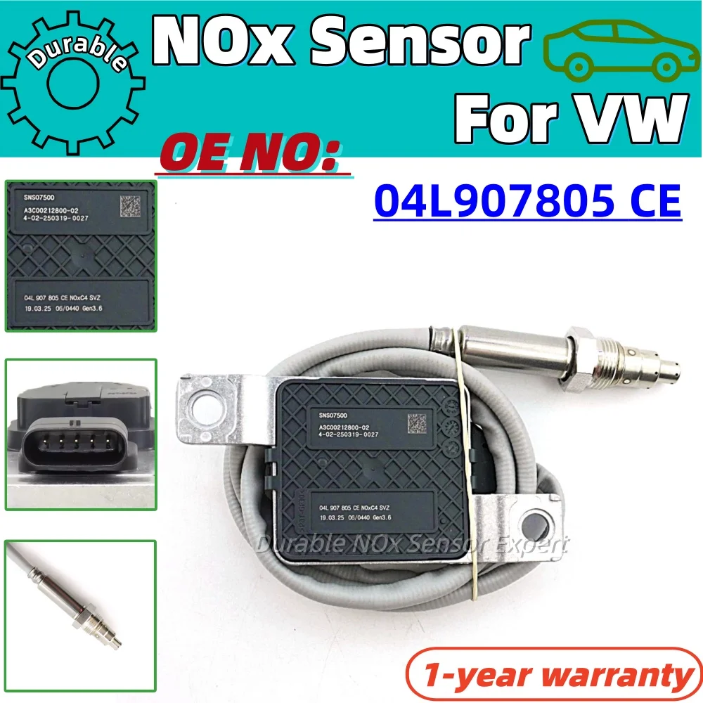 04L907807CE 04L907805CE New Nitrogen Oxygen Sensor Nox Sensor For VW SKODA