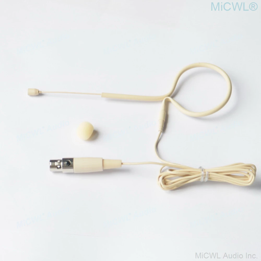 New Single Hook Headset Microphone For AKG Samson Wireless - TA3F 3Pin Mini XLR MiCWL